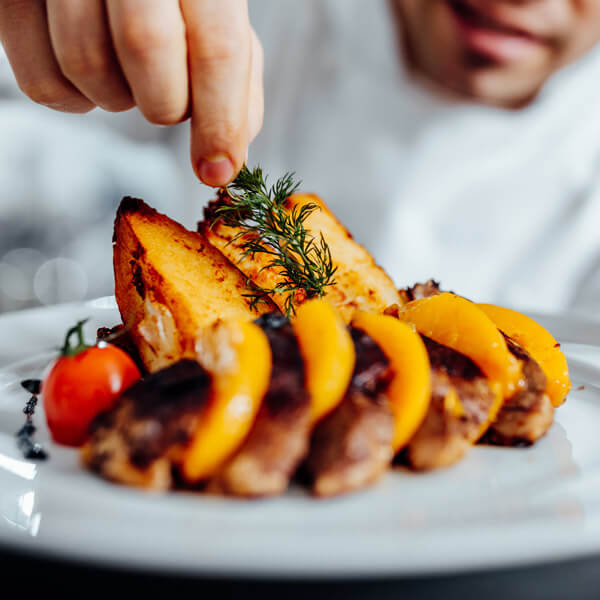 Chef Cooking Food Service