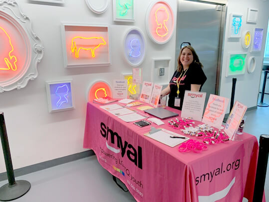 SMYAL Non-Profit Volunteer Table SMYAL Non-Profit Volunteer Table