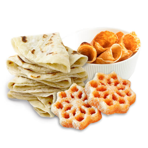 Lefse Krumkake and Fried Rosette Lefse Krumkake and Fried Rosette
