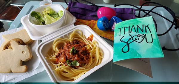 Front Line Worker Thank You Meal