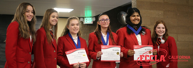 FCCLA Award Students