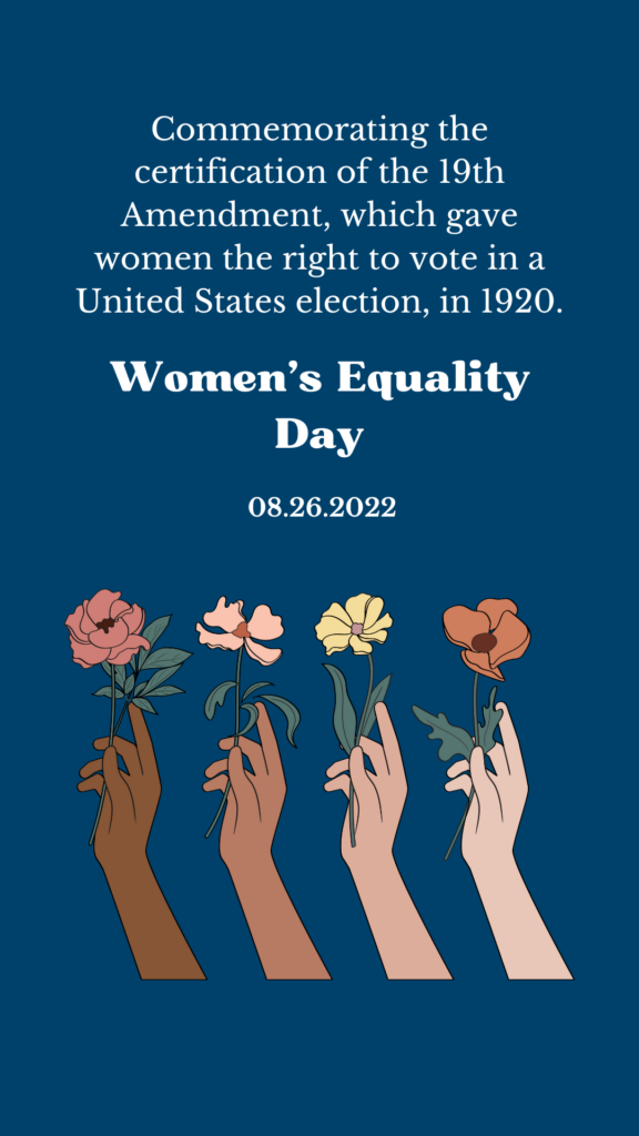National Women's Equality Day